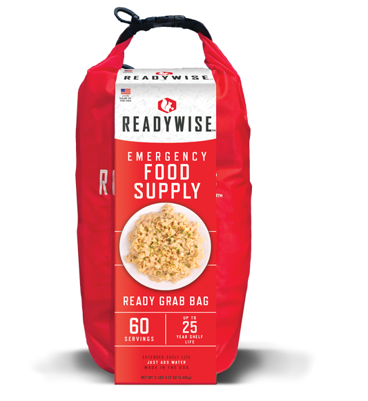 Emergency Food Supply Ready Grab Bag